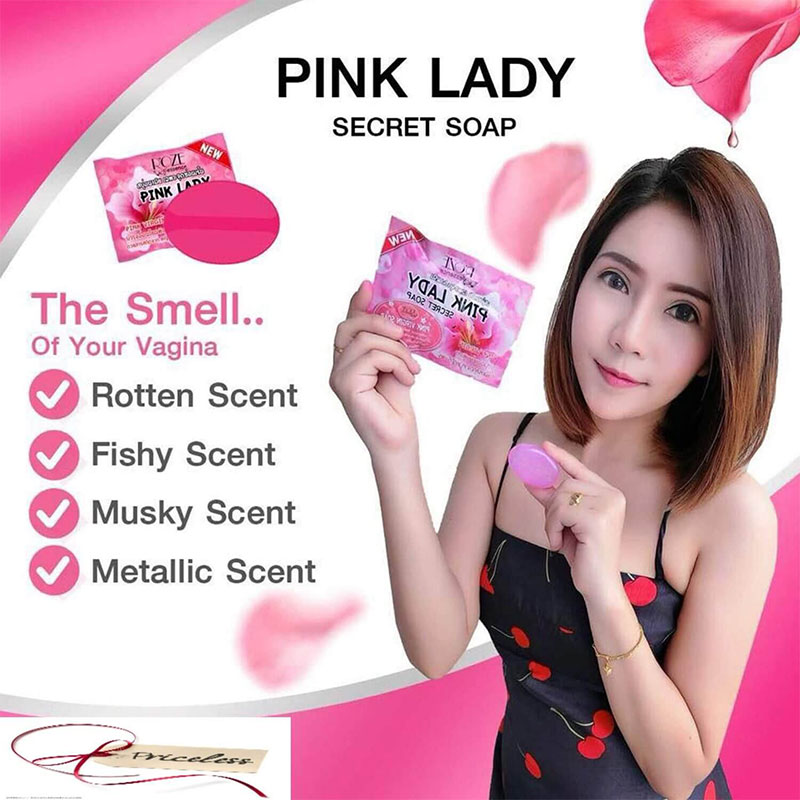 Pink Lady Secret Soap Made in Thailand - DUBAI SKINCARE