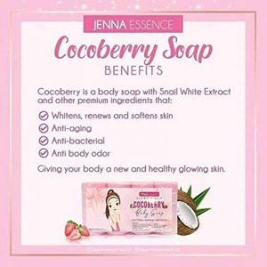 Jenna Essence Cocoberry Soap